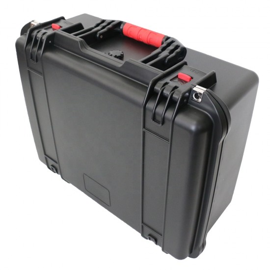 Black Plastic Equipment Case With Foam Insert Black Plastic Equipment Case With Foam Insert