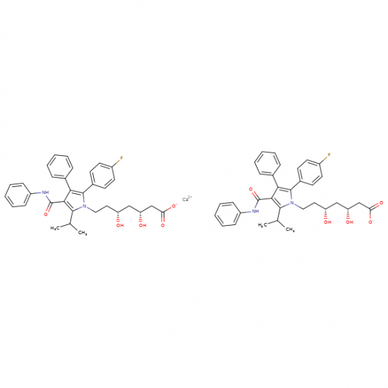 Atorvastatin calcium, 1 G Atorvastatin calcium, 1 G