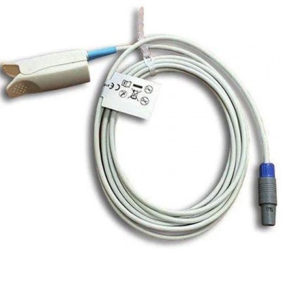 SpO2 Silicone Soft-tip Sensor,Pediatric,1m,reusable