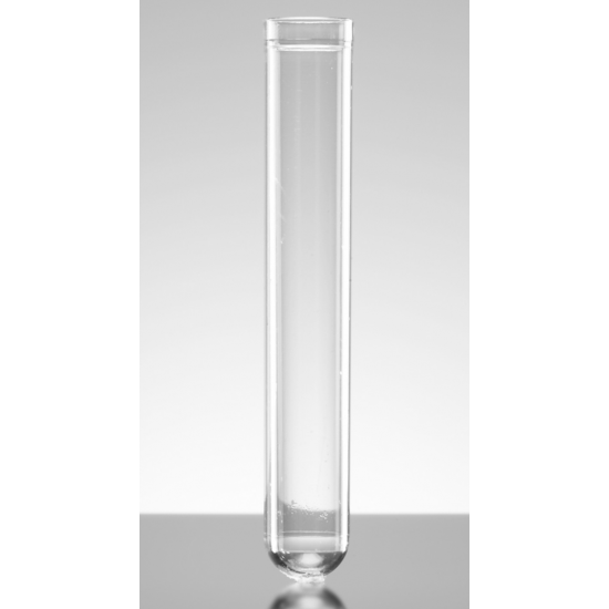 Falcon 5 mL Round Bottom Polystyrene Test Tube, without Cap, Sterile, 125/Pack, 1000/Case