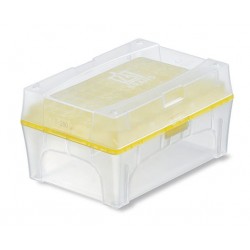 TipBox, empty, with yellow tip-tray for 200 µl tips TipBox, empty, with yellow tip-tray for 200 µl tips