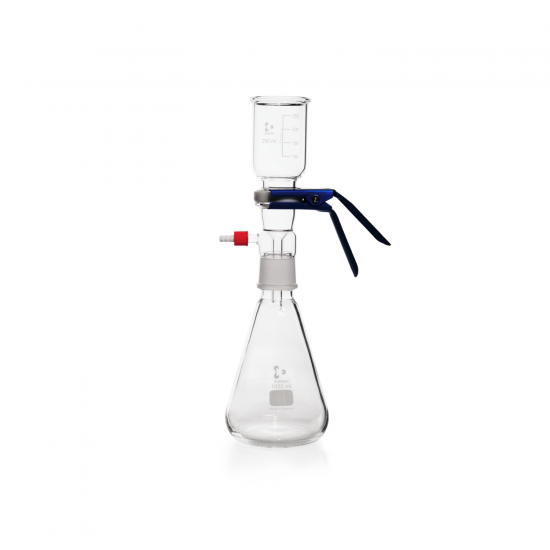 Filtering Apparatus, receiving flask 1000 mL, funnel 250 mL