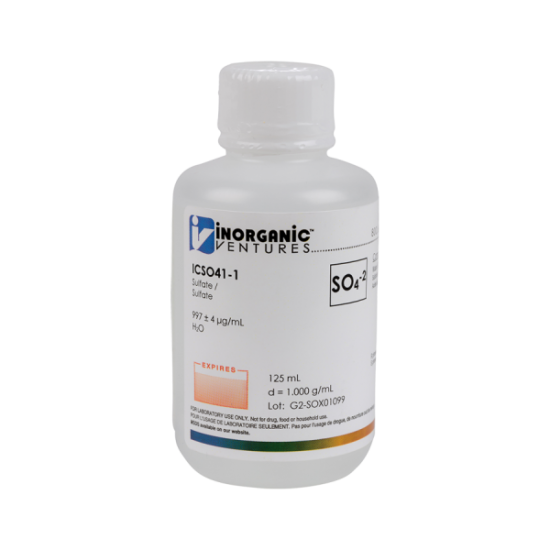 Sulfate 1000ug/mL, 125 ML