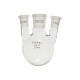 Flask, Round Bottom With Three Necks (Parallel), 500 ML