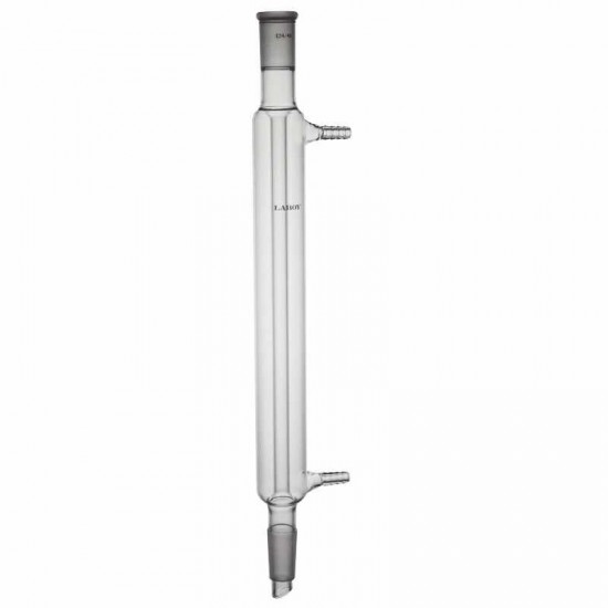 Liebig Condenser With 24/40 Joints 300mm In Jacket Length With 10mm Glass Hose Connnections Liebig Condenser With 24/40 Joints 300mm In Jacket Length With 10mm Glass Hose Connnections