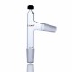 Three-Way Distilling Thermometer Adapter With 24/40 Joints