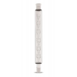 Vigreux column with glass shell, 300 mm