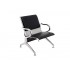 Single vistos chair with steel and leather
