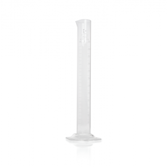 Measuring Cylinder with Hexagonal Base, Class B, 250 mL Measuring Cylinder with Hexagonal Base, Class B, 250 mL
