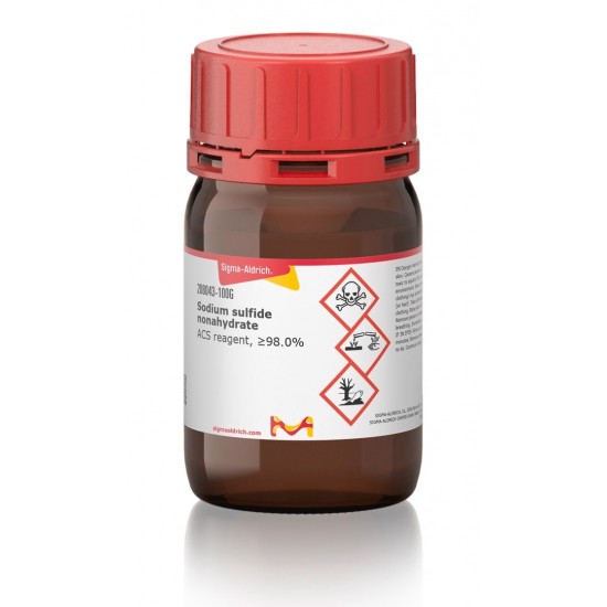 Sodium sulfide nonahydrate, 100 G Sodium sulfide nonahydrate, 100 G