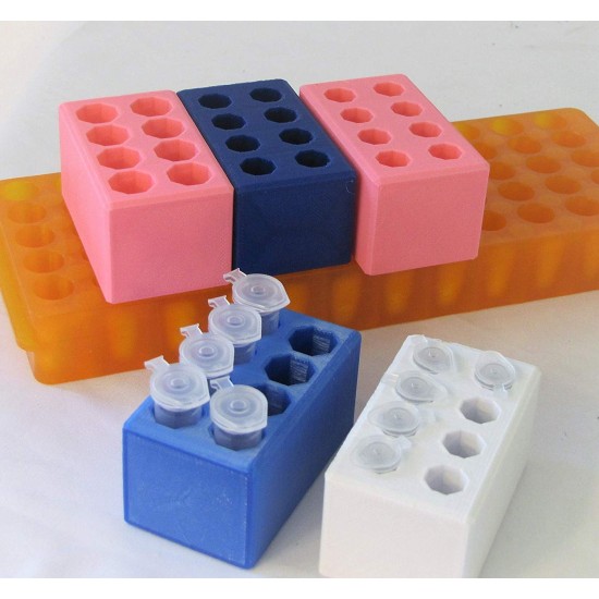 Mini Microcentrifuge Tube Rack, Micro Stand, 0.5ml 1.5mlTubes Mini Microcentrifuge Tube Rack, Micro Stand, 0.5ml 1.5mlTubes