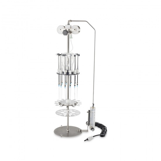 N-EVAP 12 Position Blowdown Nitrogen Evaporator with Water Bath, 240V N-EVAP 12 Position Blowdown Nitrogen Evaporator with Water Bath, 240V