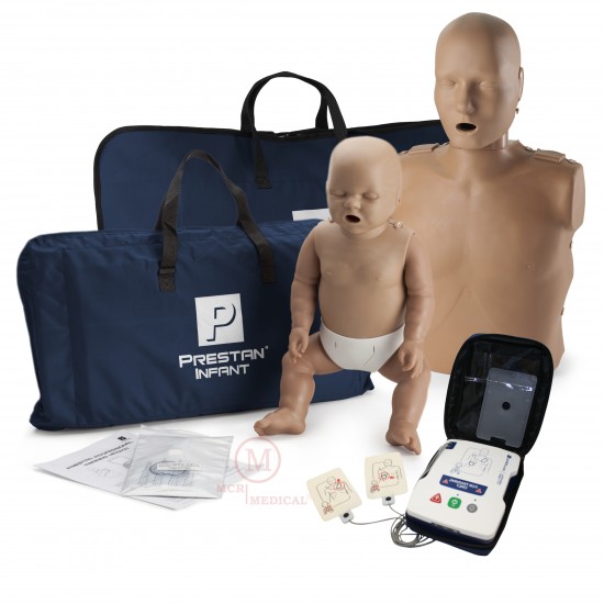 Infant CPR Manikin Kit with Feedback, Prestan UltraTrainer, and MCR Accessories