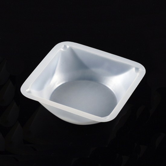 Polystyrene weighing dishes 89x89 mm