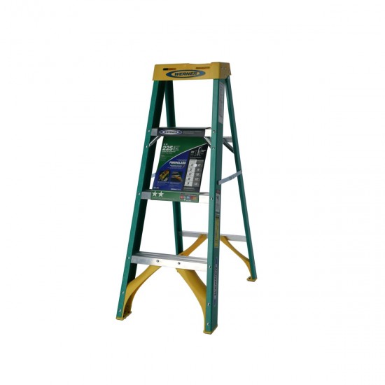 Warner 4 feet Fiber glass step ladder