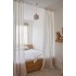 Curtains between beds with tish