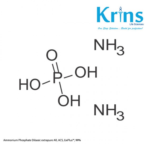 Ammonium Phosphate Dibasic extrapure AR, 99% (500gr) Ammonium Phosphate Dibasic extrapure AR, 99% (500gr)