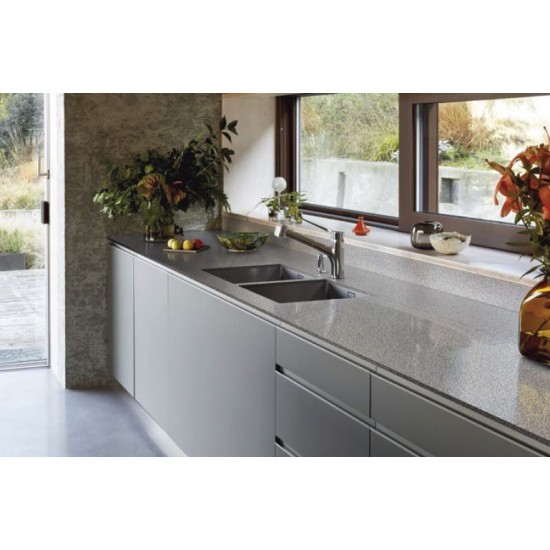 Corian worktop 740cm length& 80cm width. Corian worktop 740cm length& 80cm width.