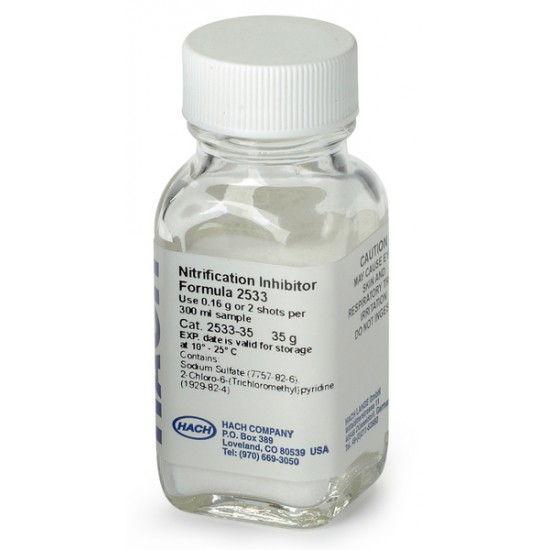Nitrification Inhibitor for BOD, Formula 2533™, TCMP, 35 g Nitrification Inhibitor for BOD, Formula 2533™, TCMP, 35 g