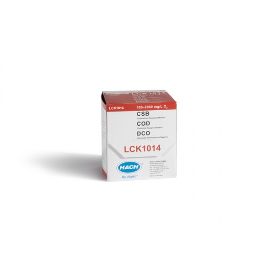 COD cuvette test for samples with high Chloride loads, 25 tests COD cuvette test for samples with high Chloride loads, 25 tests