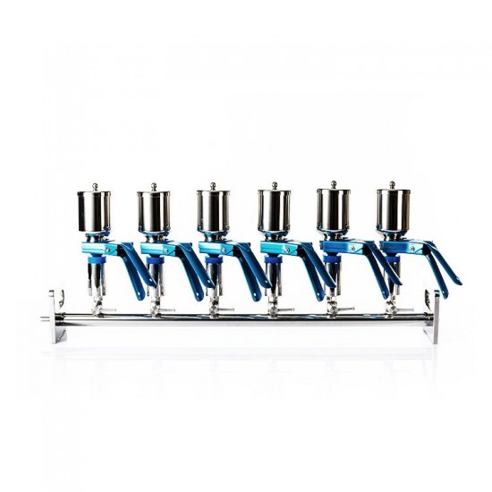 Manifolds Vacuum Filtration, Stainless steel, MFA-6S