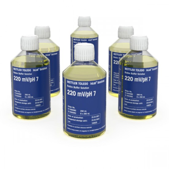 Redox buffer 220mV/pH7,  250mL Set /6 pcs