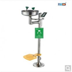 Stainless Steel Emergency Shower & Eye Wash – WJH1207-1 Stainless Steel Emergency Shower & Eye Wash – WJH1207-1
