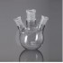 ROUND BOTTOM FLASK THREE NECK 500ML CENTER SOCKET 29/32 SIDE SOCKETS 29/32