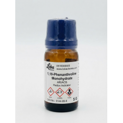 1,10-Phenanthroline Monohydrate AR/ACS, 5 G