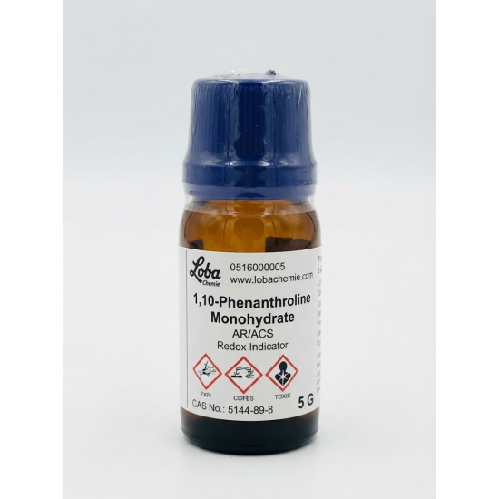 1,10-Phenanthroline Monohydrate AR/ACS, 5 G