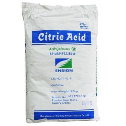 Citric Acid Anhydrous 25KG Citric Acid Anhydrous 25KG