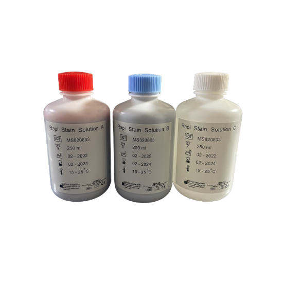 Rapi-Diff II Stain Kit (A, B & C) (3 x 500ml)