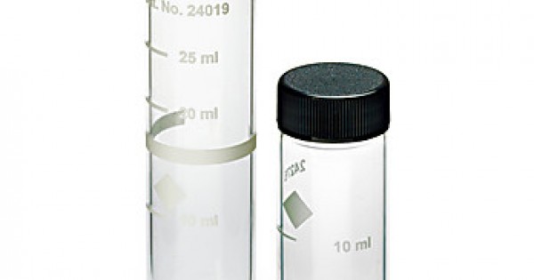 Sample Cell 25 x 60mm 10ml, Pk/6