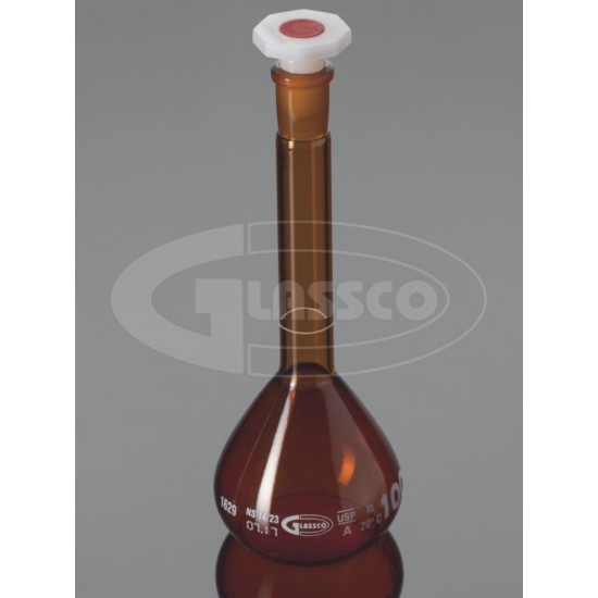 Volumetric Flask Amber Class A 25 ML