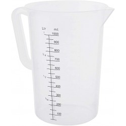 Measuring Beaker with Handle Plastic 1000Ml