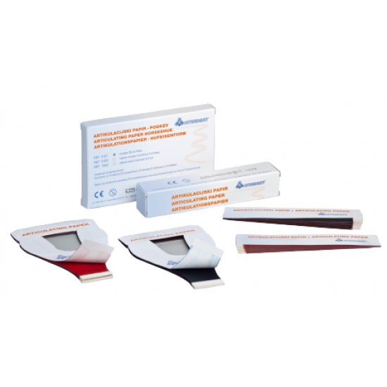 Articulating Paper Straight Blue & Red