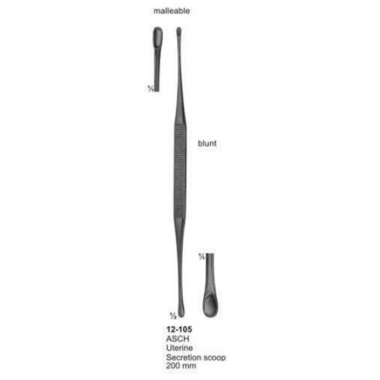 Biopsy Curettes Uterine Secretion Scoop 270 mm Biopsy Curettes Uterine Secretion Scoop 270 mm