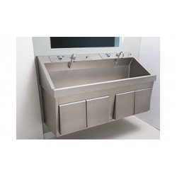 Double Surgical Scrub Sink 80601 Double Surgical Scrub Sink 80601