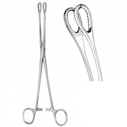 Foerster Forcep Serrated 25 CM CURVED Foerster Forcep Serrated 25 CM CURVED