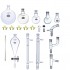 Glass Macroscale Organic Lab Chemistry Kit , 14/20