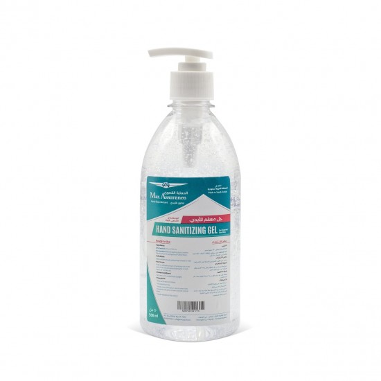 HAND SANITIZER GEL (MAX ASSURANCE)BOTTLE 500ML
