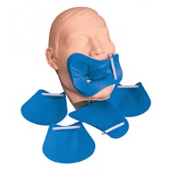 Handidam Pre-Framed Rubber Dam Latex Blue Medium Box/20