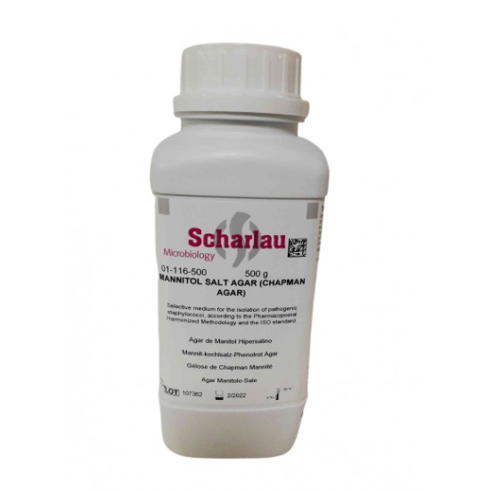 Mannitol Salt Agar (Chapman Agar) 500 G