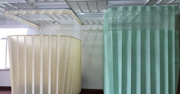 Labroatory Curtain Medical curtains dark resistant to bacteria | ArkanLabs