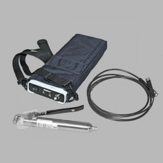 MOTORIZED-PORTABLE-BATTERY POWERED TUBE SEALER, INCLUDES: ONE LI-ION BATTERY, ONE BATTERY CHARGER, ONE SILICONE GREASE AMPOULE, ONE PLASTIC TRANSPORT CASE