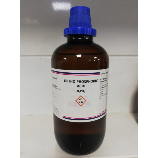 Orthophosphoric acid LR 85% 1 LTR Orthophosphoric acid LR 85% 1 LTR