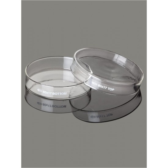 Petri Dish (BORO 3.3 Glass) (80 x 17mm) Petri Dish (BORO 3.3 Glass) (80 x 17mm)