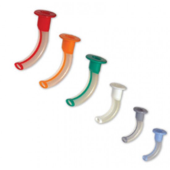 Set of 6 Assorted Guedel OP Airways in Clear Poly Bag