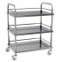 SKH004 INSTRUEMENT TROLLEY STAINLESS