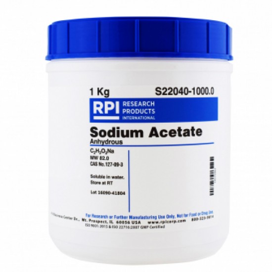 SODIUM ACETATE ANHYDROUS *USP 1Kg